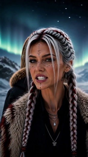 Under Northern Lights | Rúnvyr feat. Skulgard #nordic #folk #viking #shorts