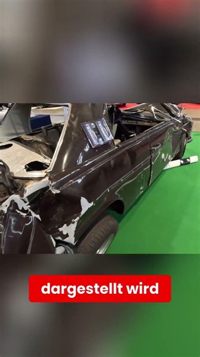 Oldtimer-Unfall: Mehr als nur ein "Schleudertrauma"! #shorts