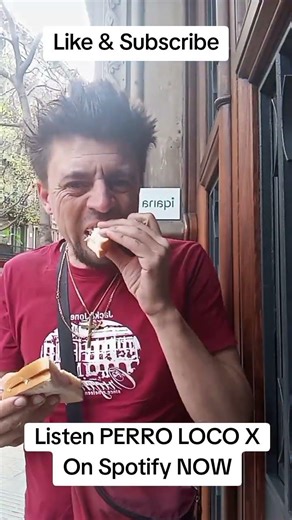 Extremely Successful Rapper PERRO LOCO X Is Buying Sandwich In Supermarket And Eating It #sandwich