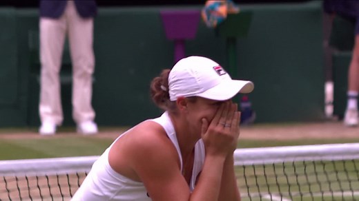 2.2M views · 38K reactions | The moment Ash Barty’s childhood dreams all came true ✨ | Wimbledon | Facebook