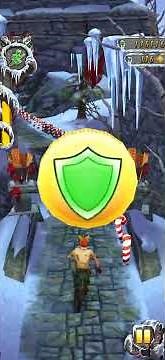 Temple Run Frozen shadows ❄️ | Magical Winter Run! #classicgaming #gaming #templerunapp