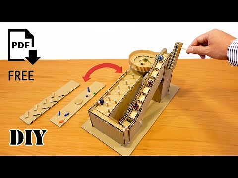コースが交換できる！ ビー玉コースター、ビー玉転がし No.9 Marble Run Machine #9