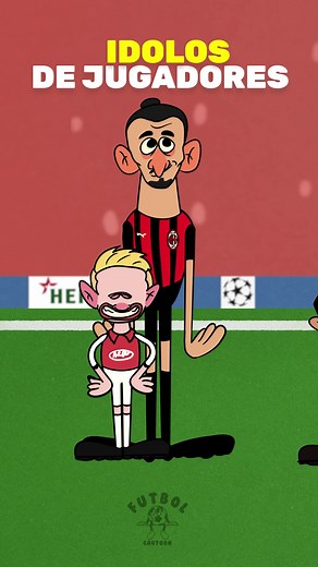 Hasta los más grandes tienen sus ídolos !!!! 😁 los conocías ??? . . .@Sergio Guecha @Real Madrid 15🏆🇪🇸 #cartoon #haland #ibrahimovic #ronaldo_cr7 #ronaldo_cr7 #messi #animation #animacion #funny #funnyvideos #championsleague #futbol⚽️ #futbol #art #2d #2danimation #cartoons #suarez9 #argentina🇦🇷 #leyendas