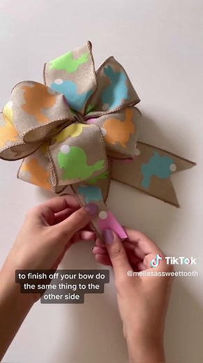 Fluffy Bow Tutorial with Thin Ribbon