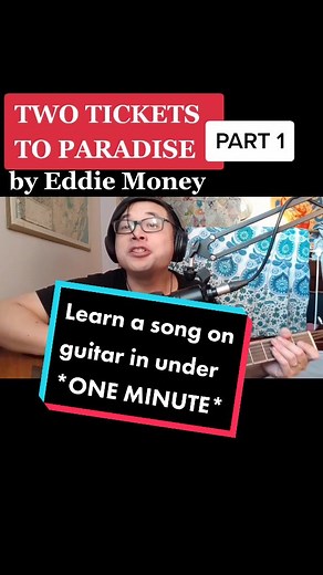 Learn How to Play Two Tickets to Paradise on Acoustic Guitar