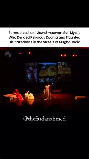 Fardan Ahmed on Instagram: "For the Mughal prince Dara Shikoh who drank deeply from the well of Sufism, influence of Sarmad Kashani was quite clear. 'My spiritual mentor, every day I have the urge to serve you which is unattained.' Sarmad's story is all about defiance. And audacity. He had begun life as a merchant in Baghdad before wandering across the Persian-speaking world to India. He descended from learned rabbis, studied rabbinical creed and Torah. But after having studied Islam with gents