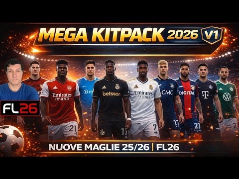🔥 MEGA KITPACK 2026 V1 🔥 | New 2025/26 Season Kits | Football Life 2026