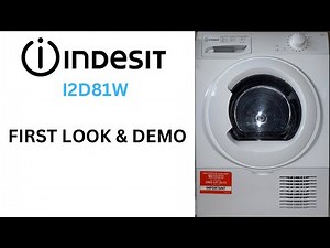 Indesit Turn & Go I2D81W Consenser Tumble Dryer - First Look & Demo
