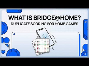 What is Bridge@Home? Duplicate Bridge Scoring for Home Games