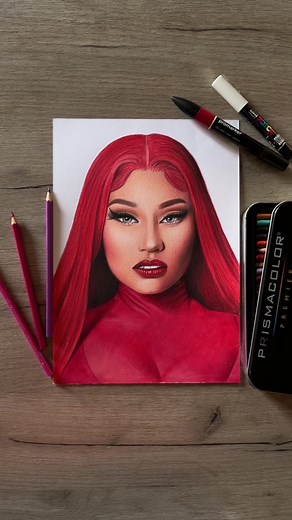 Nicki Minaj Drawing Tutorial by Peter Kadi
