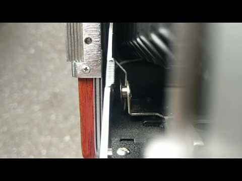 Graflex Pacemaker Speed Graphic coupled rangefinder