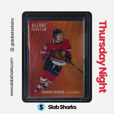 2025 UPPER DECK ALLURE #CF-8 CONNOR BEDARD COLOR FLOW RED-ORANGE | eBay
