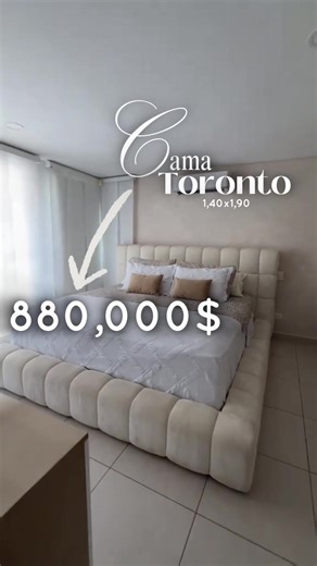 Cama Toronto ✨ La manejamos desde medida sencilla con un valor de $750.000. También puedes pedirla con colchón incluido, eligiendo la medida y el color que más te guste para que combine perfecto con tu habitación. Somos la empresa que entrega más rápido en todo Colombia, para que disfrutes tu nueva cama sin largas esperas. 🛏️🚚 #camasbogota #camasmodernas #fabricadecamas