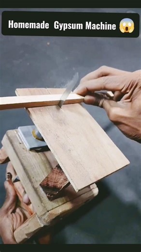 Homemade Gypsum Machine #project #experiment #gypsum #machine