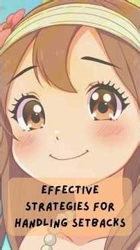 Effective Strategies for Handling Setbacks #englishquiztime #conversationstarters #esltips