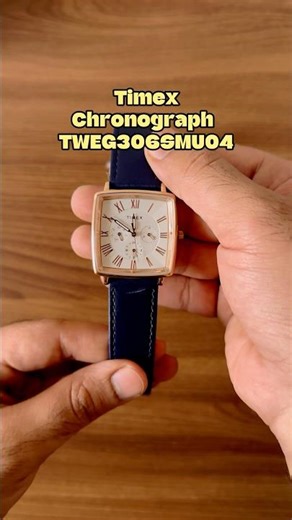 Timex Chronograph TWEG306SMU04 – Power Meets Precision! ⌚🔥at 37mm Dail diameter ❤️#timexwatches