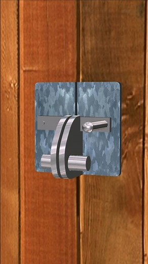 🔒 DIY Automatic Door Lock! 3D Animation + Security Lifehack 🛠️