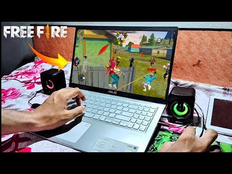 How to play free fire game in 10 generation laptop with handcam gameplay #freefire