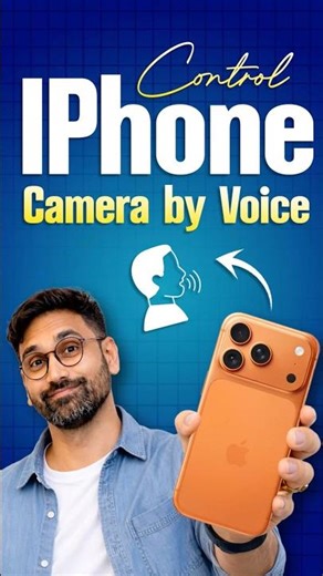 iPhone Hidden Camera Trick 😳 | Take Photos with Voice Control (No Touch)