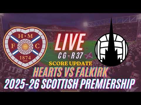 Hearts Vs Falkirk | Championship Group - Round 37 | 2025-26 Scottish Premiership | Live Score Update