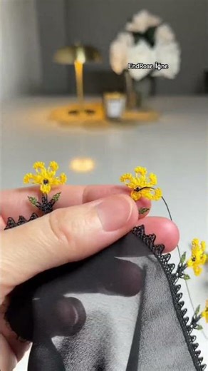 Yeni iğne oyası modelim ✨ #needlelace #diy #iğneoyası #oyamodelleri #handmade #flowers #needlework