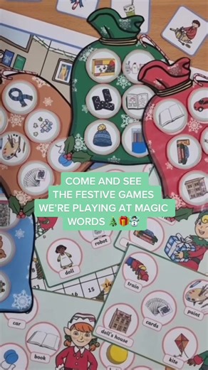 Festive Games at Magic Words for Holiday Fun!