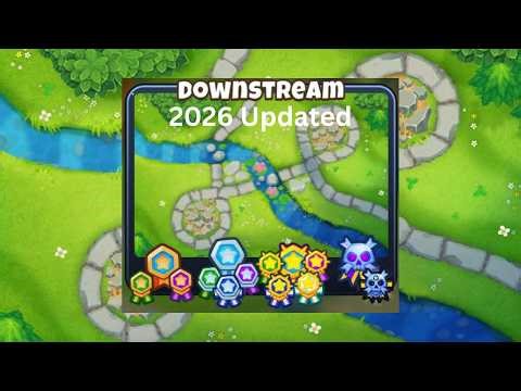 Downstream [Impoppable] Guide | No Monkey Knowledge | BTD 6 (2026 Updated) 4K