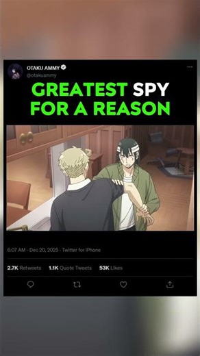 World's Best Spy 💀 #loid #spyxfamily