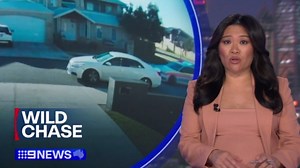 Teen boy arrested on roof after wild police pursuit