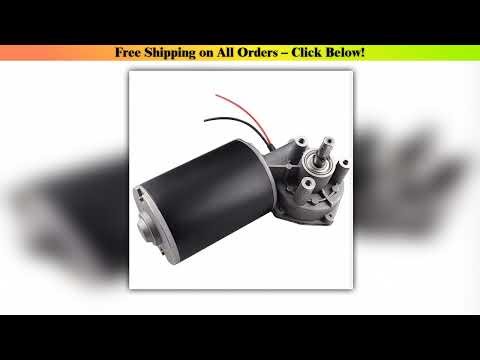 24V Durable Brush roller Sweeper Servomotor micro servomotor sweeper dust vibrating Garage Door