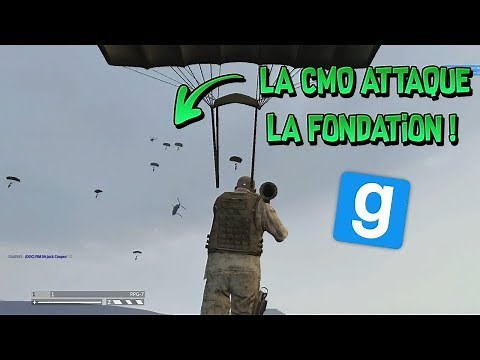 SCP RP // ON ATTAQUE LA FONDATION EN PARACHUTE ! - Garry's Mod