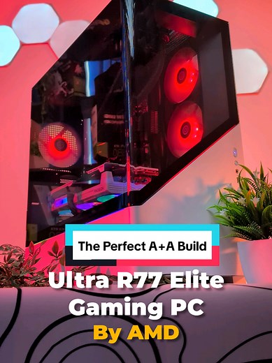 @AMD has officially cooked with this build. ✅ Performance ✅ Aesthetics ✅ Quality it's got it all. #techreview #pcgaming #amd #techtok #pcsetup