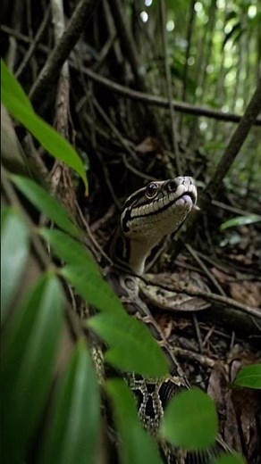 African Rock Python POV | Realistic Jungle Predator & Ambush Footage