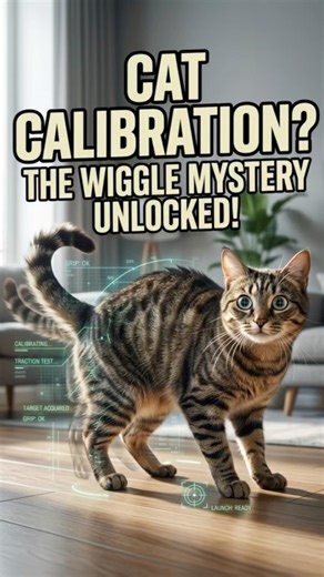 Why Your Cat Wiggles Their Butt 🍑🎯 #funny #shorts #cat
