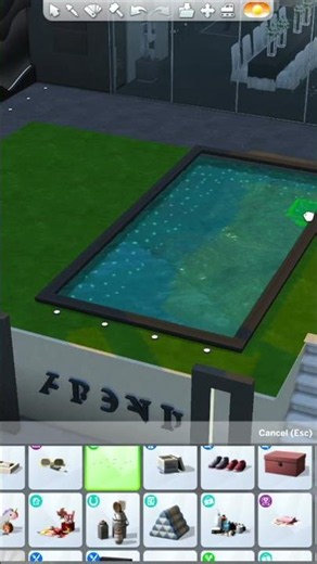 How to build a NoCC water feature | The Sims 4 Tutorial