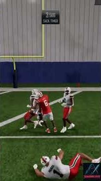 Football Touchdown! Watch Epic Catch & Score with Bonus Points #shorts