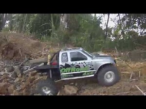 RC SCX10 HONCHO in action.