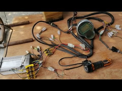 Ebike Wiring Actual part 1