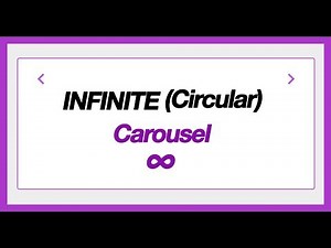 Episode 2: Infinite Carousel slider (circular)