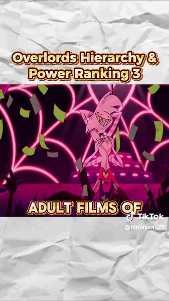Overlords Hierarchy & Power Ranking #hazbinhotel #fyp #foryou | hazbin hotel