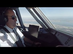 Cockpit-Flug in 360°: Von Düsseldorf nach Lissabon (Full Version)