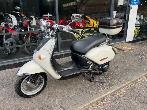 APRILIA MOJITO CUSTOM 125cc QUICK WALK AROUND AND START UP