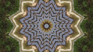 Visual background of solar panel