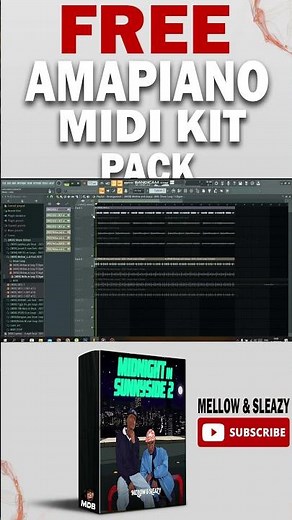 🔥[FREE]🔥Amapiano Midi Pack 2023 | 🎶🪘 | "Mellow & Sleazy" | @Mano_delson_on_the_beat