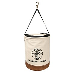 Canvas Bucket with Closing Top, 17-Inch - 5104CLR17 | Klein Tools