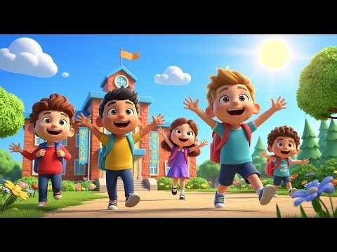 Premier Jour d’École 🎒🎵 | Comptine Bébé | First Day of School Song – Kids Nursery Rhyme