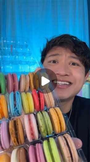 Johnnii on Instagram: "Eating macarons ASMR! You can find it in my TT Showcase #asmr #asmrsounds #asmreating #eatingsounds #macarons #asmrchewing #asmrfood"