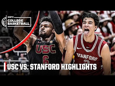 USC Trojans vs. Stanford Cardinal | Full Game Highlights | ESPN College Basketball