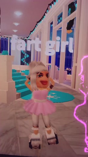 fart girl does the anime dance!