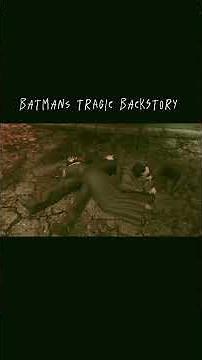 Batman’s Tragic Backstory 🫩 #batmanarkhamasylum